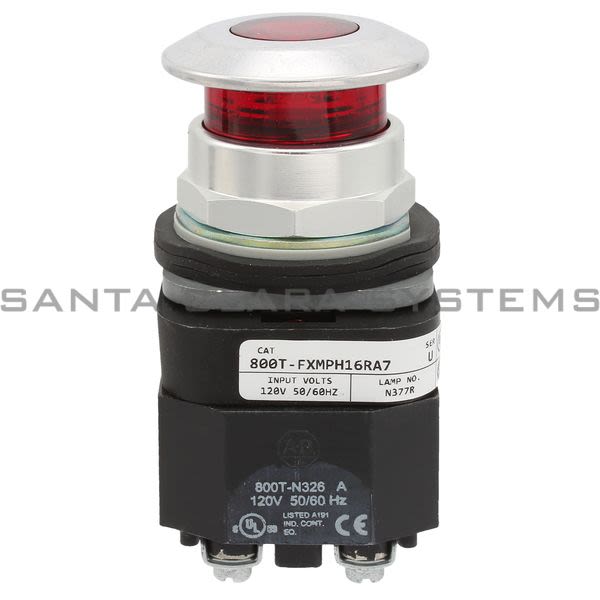 Allen Bradley 800T-FXMPH16RA7 Pushbutton Product Image
