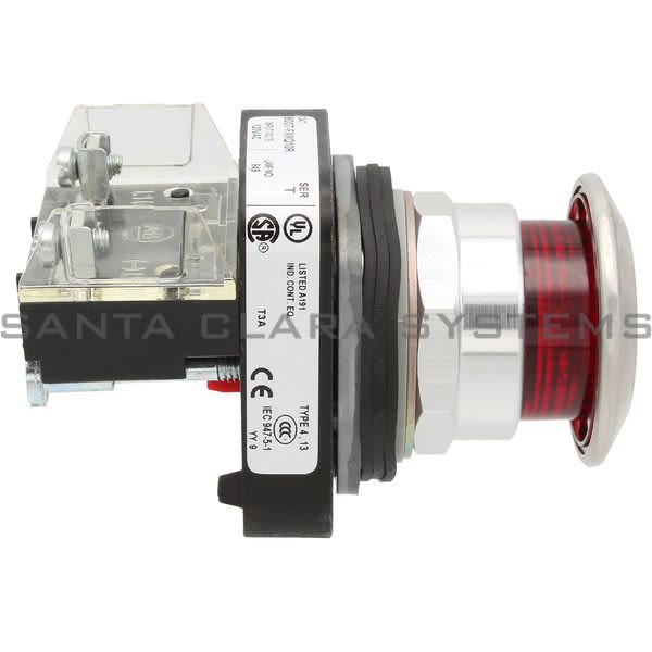 Allen Bradley 800T-FXMQ10R Push Button Product Image