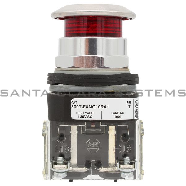 Allen Bradley 800T-FXMQ10RA1 Pushbutton Product Image