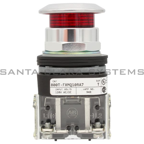 Allen Bradley 800T-FXMQ10RA7 Pushbutton Product Image
