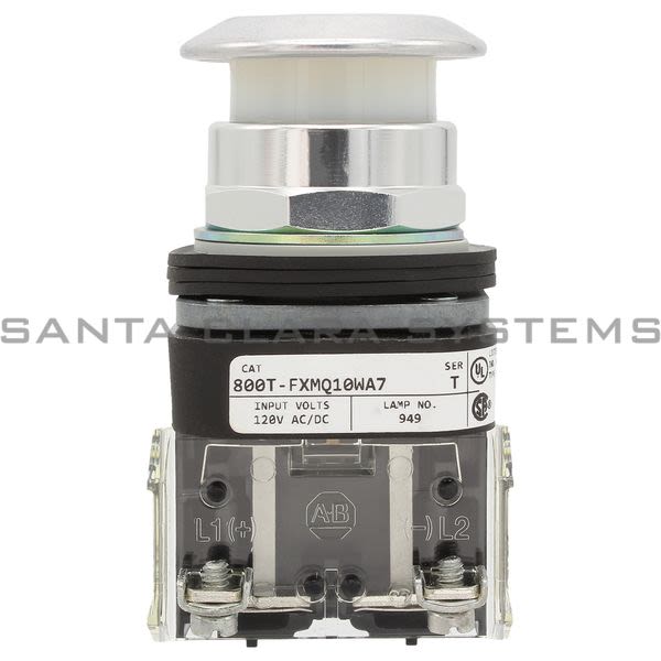 Allen Bradley 800T-FXMQ10WA7 Pushbutton Product Image