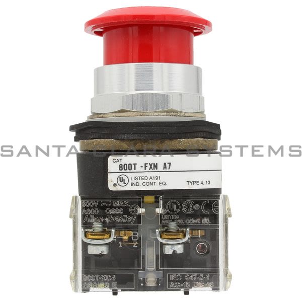 Allen Bradley 800T-FXN6A7 Pushbutton Product Image