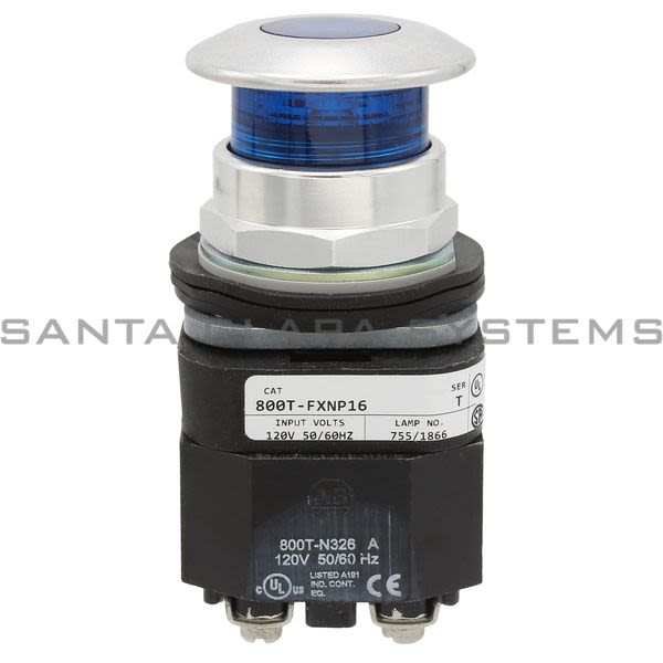 Allen Bradley 800T-FXNP16B Pushbutton Product Image