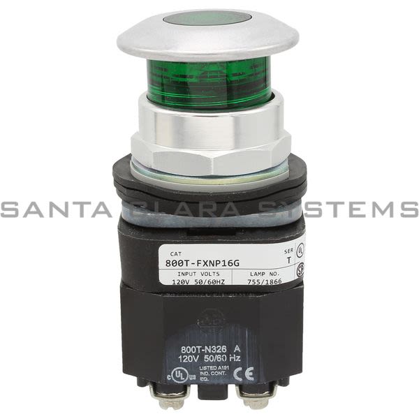 Allen Bradley 800T-FXNP16G Pushbutton Product Image