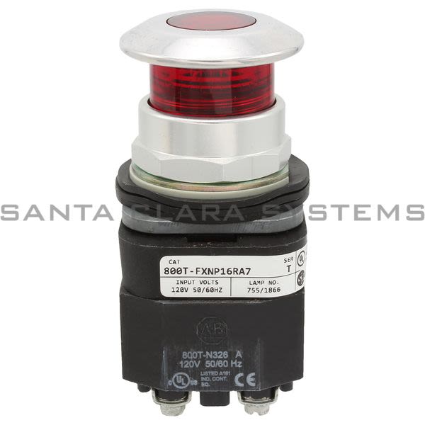 Allen Bradley 800T-FXNP16RA7 Pushbutton Product Image