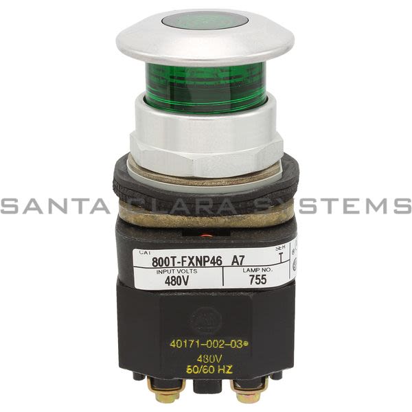 Allen Bradley 800T-FXNP46GA7 Pushbutton Product Image