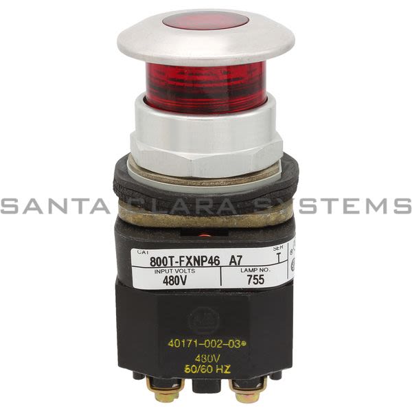 Allen Bradley 800T-FXNP46RA7 Push Button Product Image
