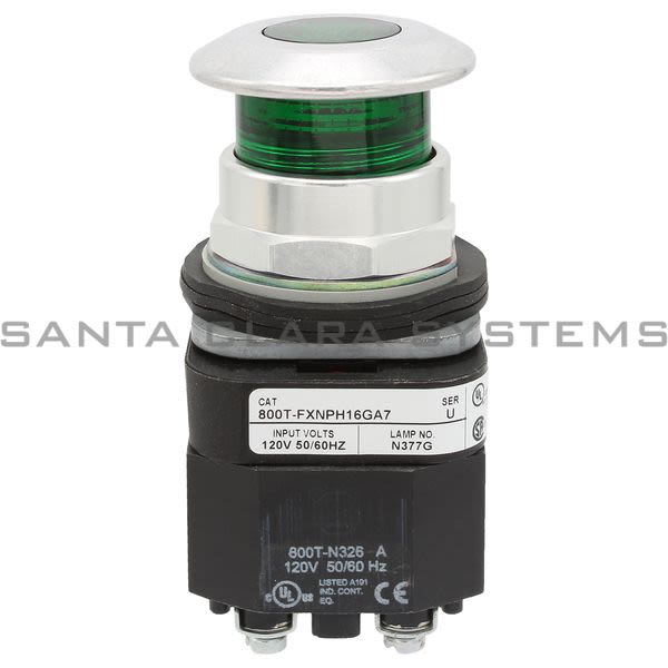 Allen Bradley 800T-FXNPH16GA7 Pushbutton Product Image