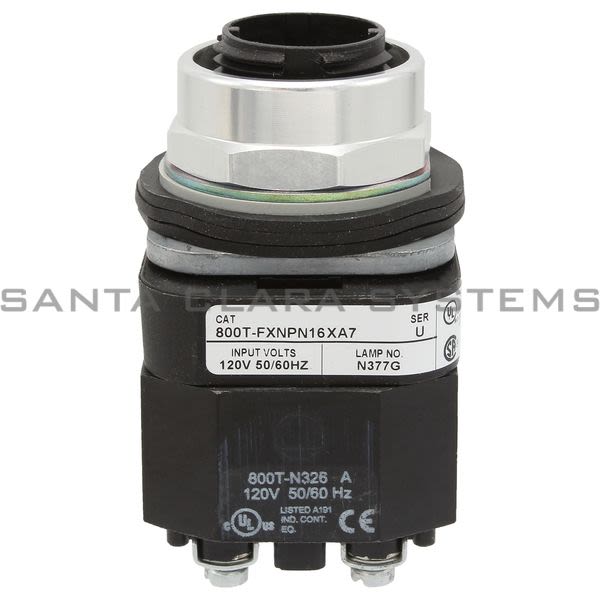 Allen Bradley 800T-FXNPN16XA7 Illuminated Pushbutton Product Image