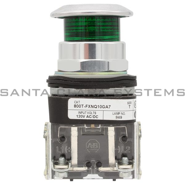 Allen Bradley 800T-FXNQ10GA7 Pushbutton Product Image