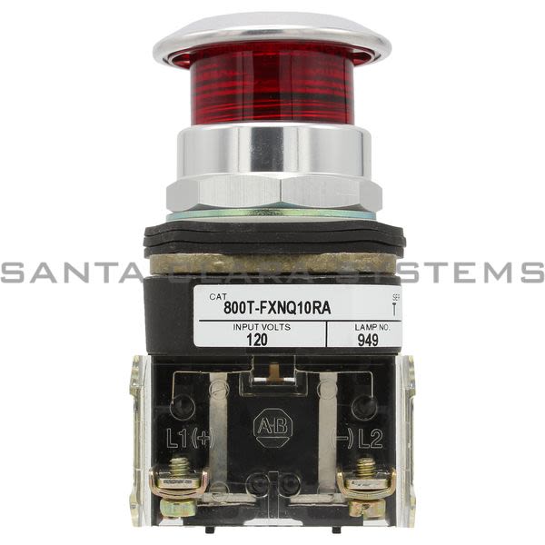 Allen Bradley 800T-FXNQ10RA Push Button Product Image