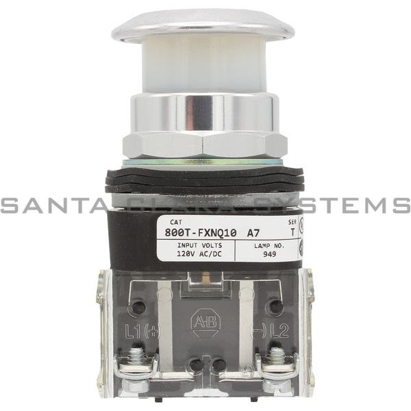 Allen Bradley 800T-FXNQ10WA7 Pushbutton Product Image