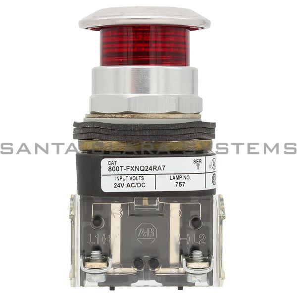 Allen Bradley 800T-FXNQ24RA7 Push Button Product Image