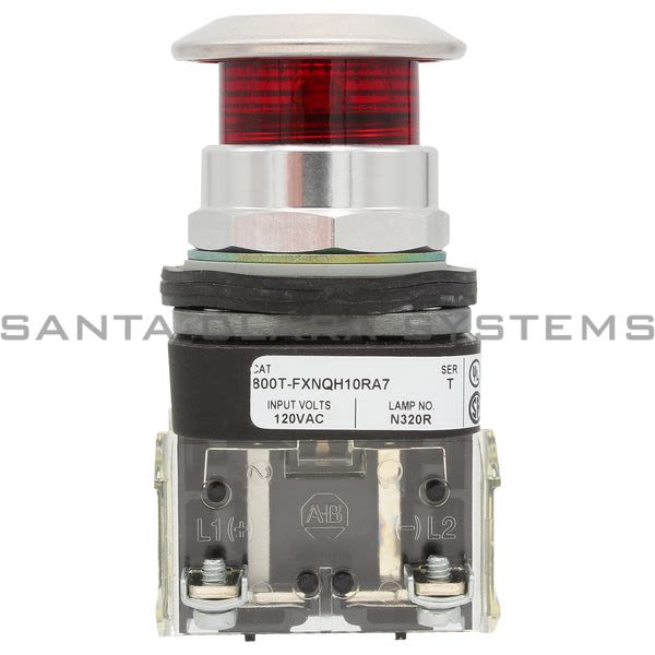 Allen Bradley 800T-FXNQH10RA7 Pushbutton Product Image