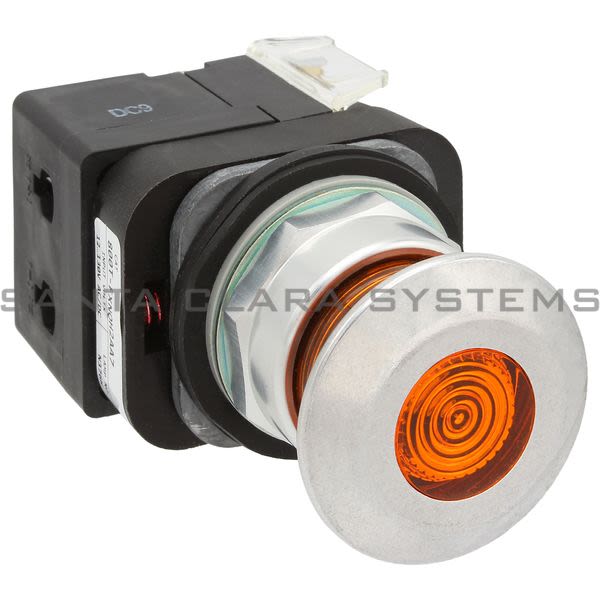 Allen Bradley 800T-FXNQH2AA7 Push-Pull Amber Product Image