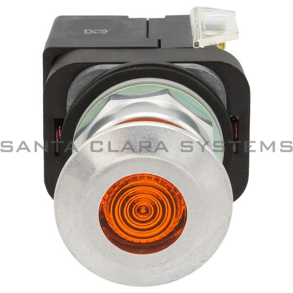 Allen Bradley 800T-FXNQH2AA7 Push-Pull Amber Product Image