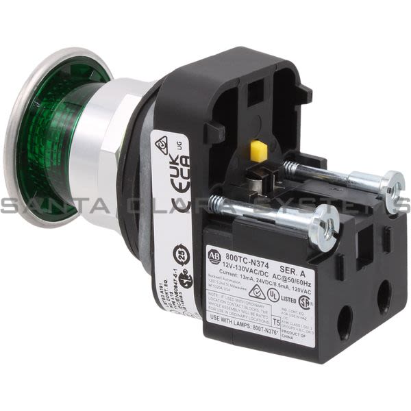 Allen Bradley 800T-FXNQH2G Push Button Product Image