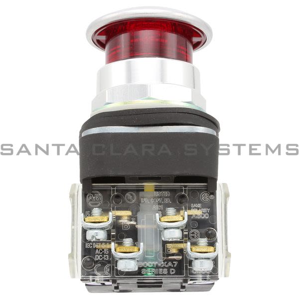 Allen Bradley 800T-FXNQH2RA7 Illuminated Pushbutton Product Image