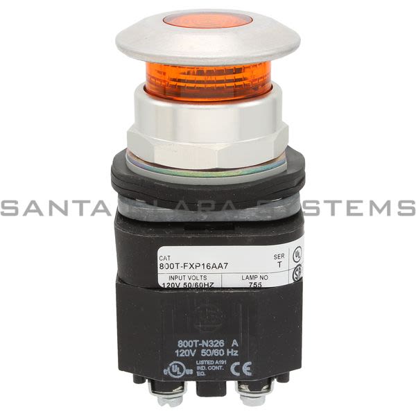Allen Bradley 800T-FXP16AA7 Pushbutton Product Image
