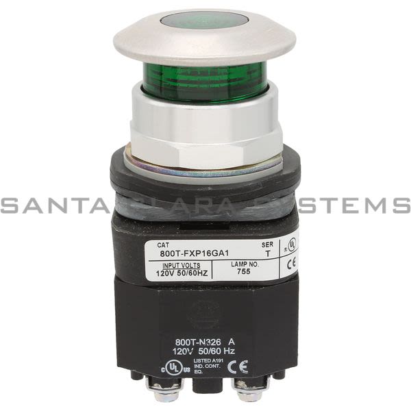 Allen Bradley 800T-FXP16GA1 Push Button Product Image