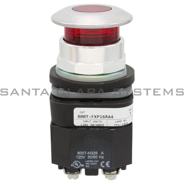 Allen Bradley 800T-FXP16RA4 Pushbutton Product Image