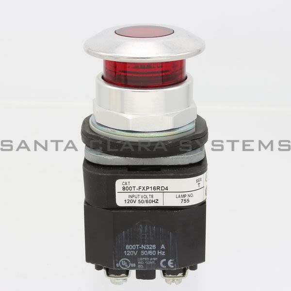 Allen Bradley 800T-FXP16RD4 Pushbutton Product Image