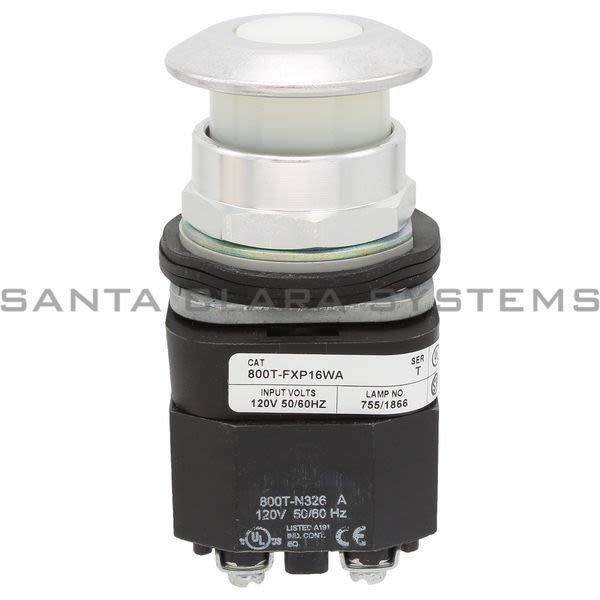 Allen Bradley 800T-FXP16WA Push Button Product Image