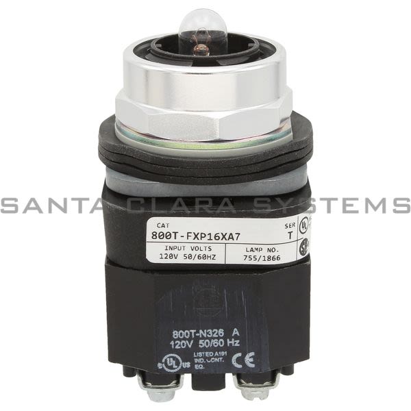 Allen Bradley 800T-FXP16XA7 Illuminated Pushbutton Product Image