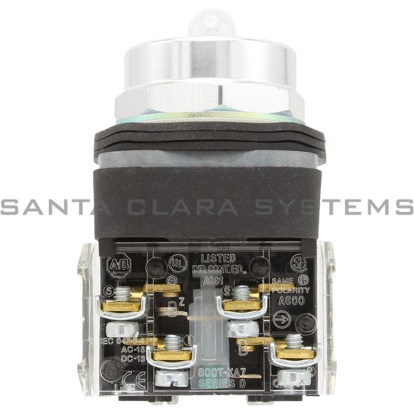 Allen Bradley 800T-FXP16XA7 Illuminated Pushbutton Product Image