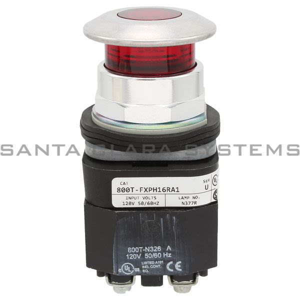 Allen Bradley 800T-FXPH16RA1 Push Button Product Image