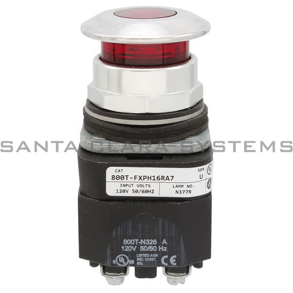 Allen Bradley 800T-FXPH16RA7 Push Button Product Image