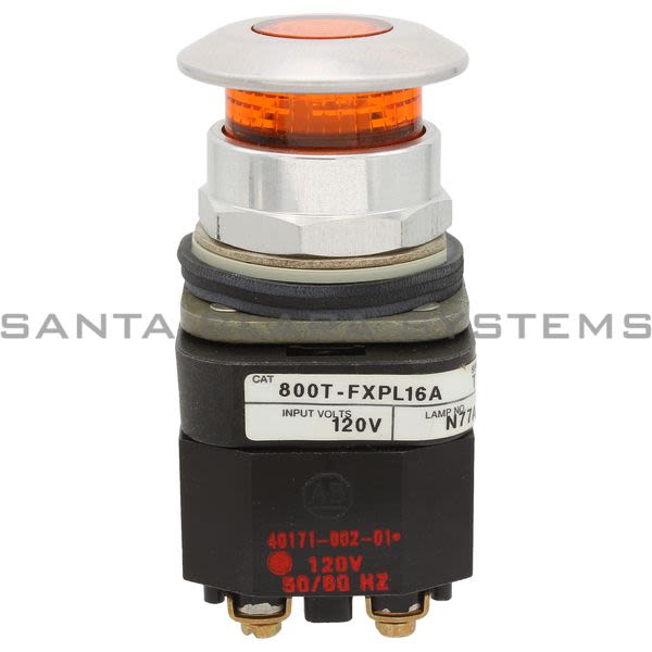 Allen Bradley 800T-FXPL16A Pushbutton Product Image