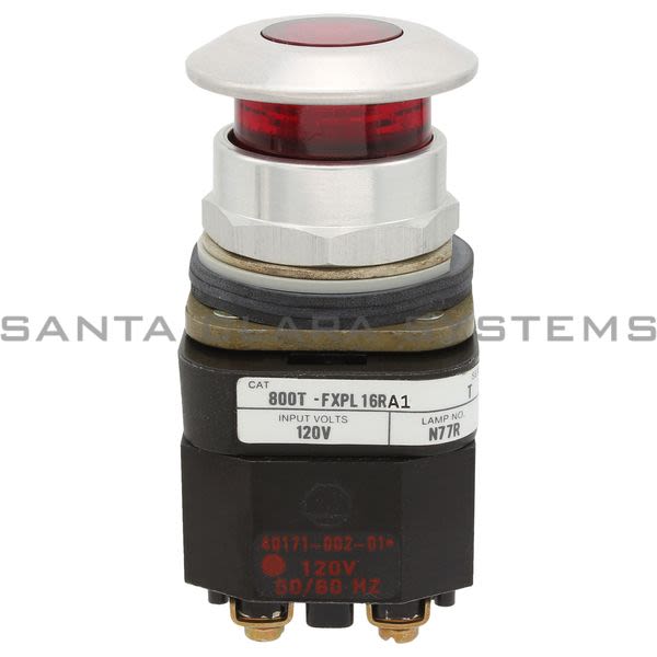 Allen Bradley 800T-FXPL16RA1 Push Button Product Image