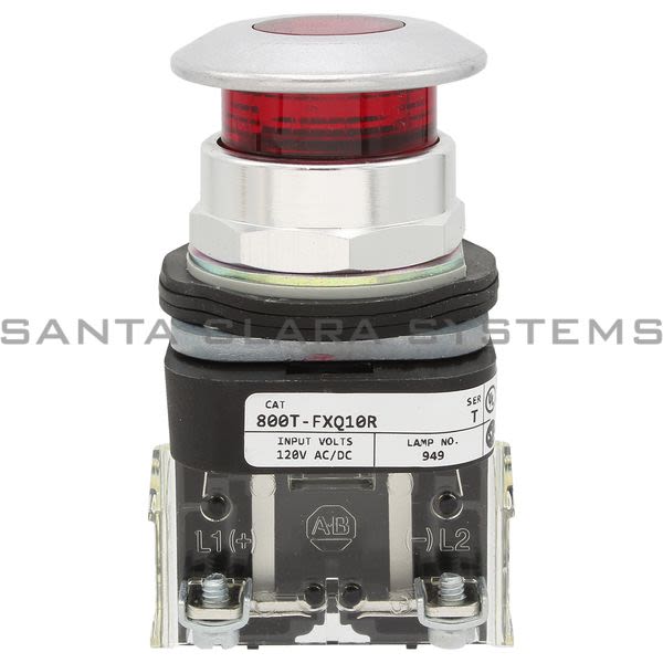 Allen Bradley 800T-FXQ10R Pushbutton Switch Product Image