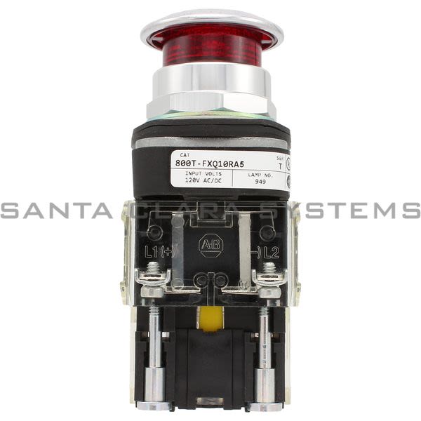 Allen Bradley 800T-FXQ10RA5 Push Button Product Image