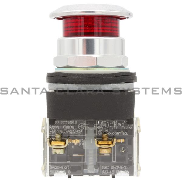 Allen Bradley 800T-FXQ10RD2 Pushbutton Product Image