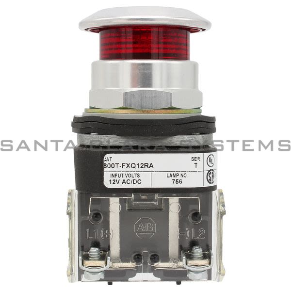 Allen Bradley 800T-FXQ12RA Pushbutton Product Image