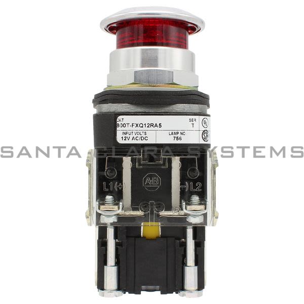 Allen Bradley 800T-FXQ12RA5 Pushbutton Product Image