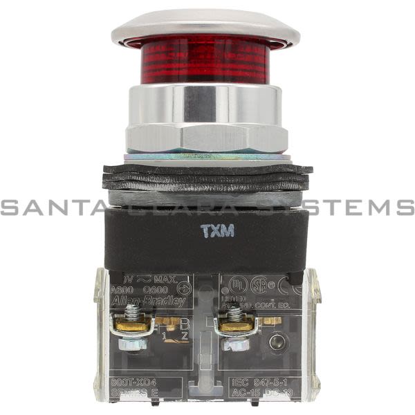 Allen Bradley 800T-FXQ20RD4 Illuminated Push-Pull Button Product Image