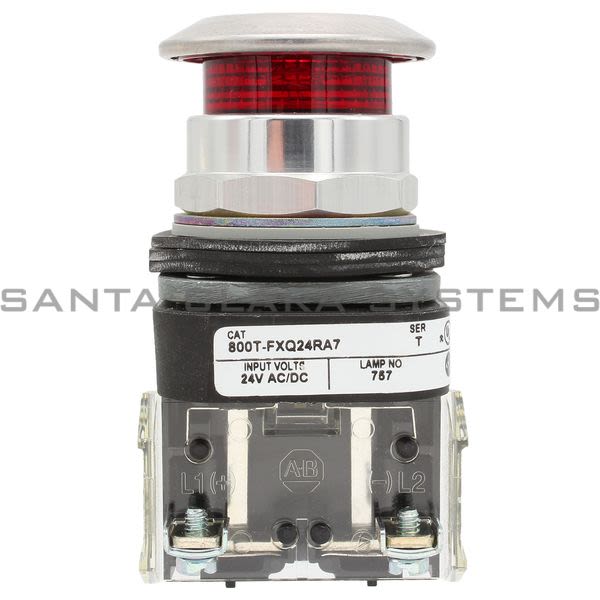 Allen Bradley 800T-FXQ24RA7 Pushbutton Switch Product Image