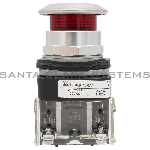 Allen Bradley 800T-FXQH10RA1 Pushbutton Product Image