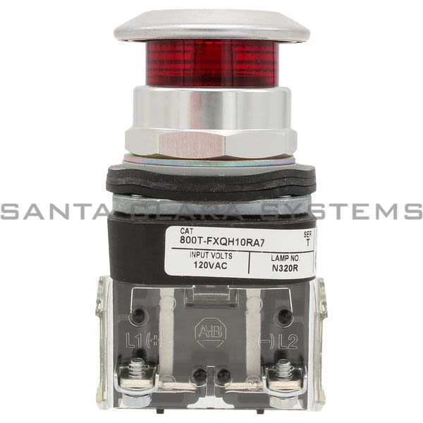 Allen Bradley 800T-FXQH10RA7 Pushbutton Switch Product Image