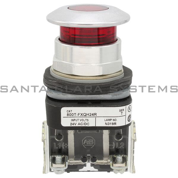 Allen Bradley 800T-FXQH24R Pushbutton Switch Product Image
