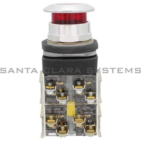 Allen Bradley 800T-FXQH24RG1 Pushbutton Switch Product Image