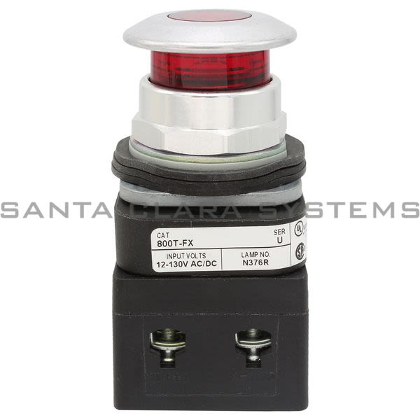 Allen Bradley 800T-FXQH2R  Push Button Product Image