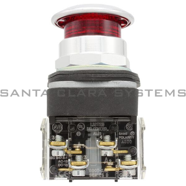 Allen Bradley 800T-FXQH2RA2  Pushbutton Product Image