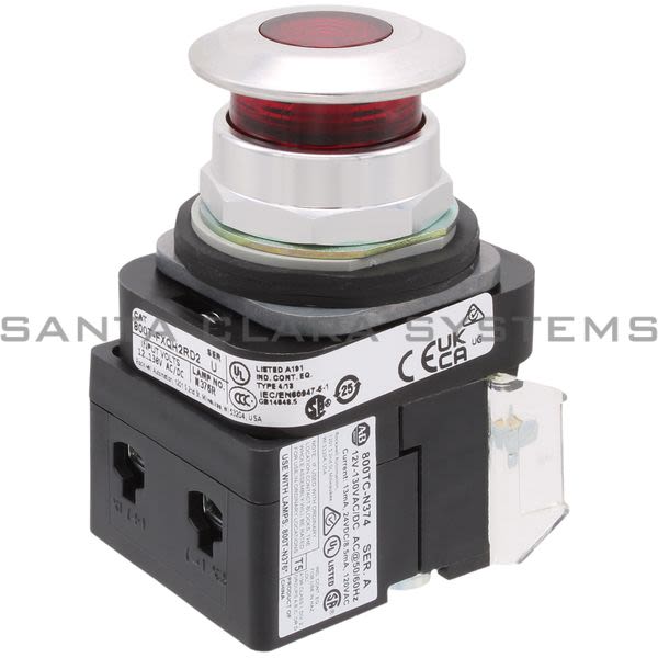 Allen Bradley 800T-FXQH2RD2 Illuminated Push Button Product Image