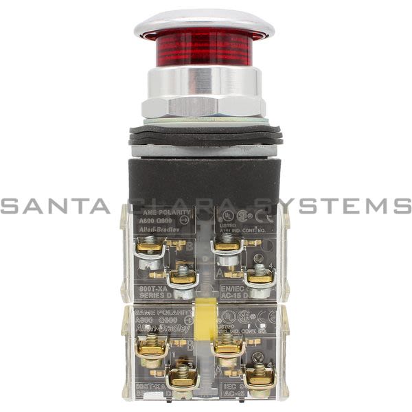 Allen Bradley 800T-FXQH2RG1 Pushbutton Switch Product Image