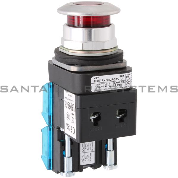 Allen Bradley 800T-FXQH2RG1V Push Button Product Image