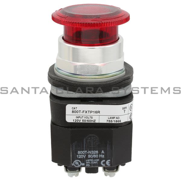 Allen Bradley 800T-FXTP16RD4 Push Button | Illuminated Red Product Image